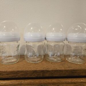 4oz Phillips Advent Glass Bottles -set Of 4